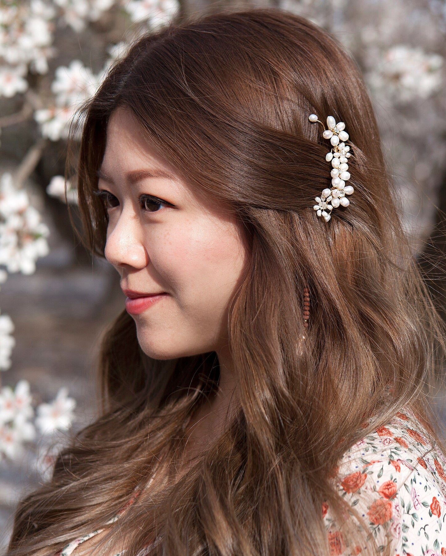 Freshwater Pearl Hair Comb