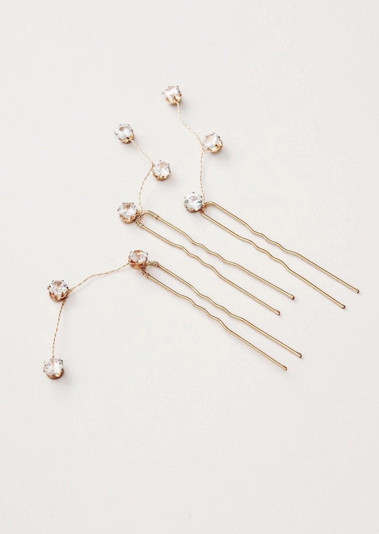 Crystal Hair Pins