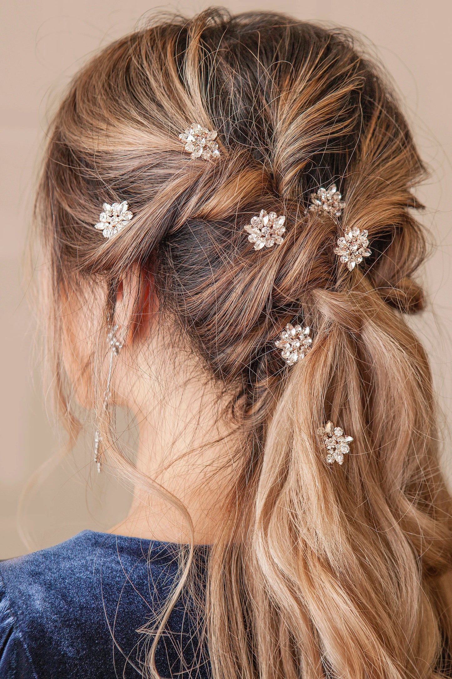 Crystal Hair Pins