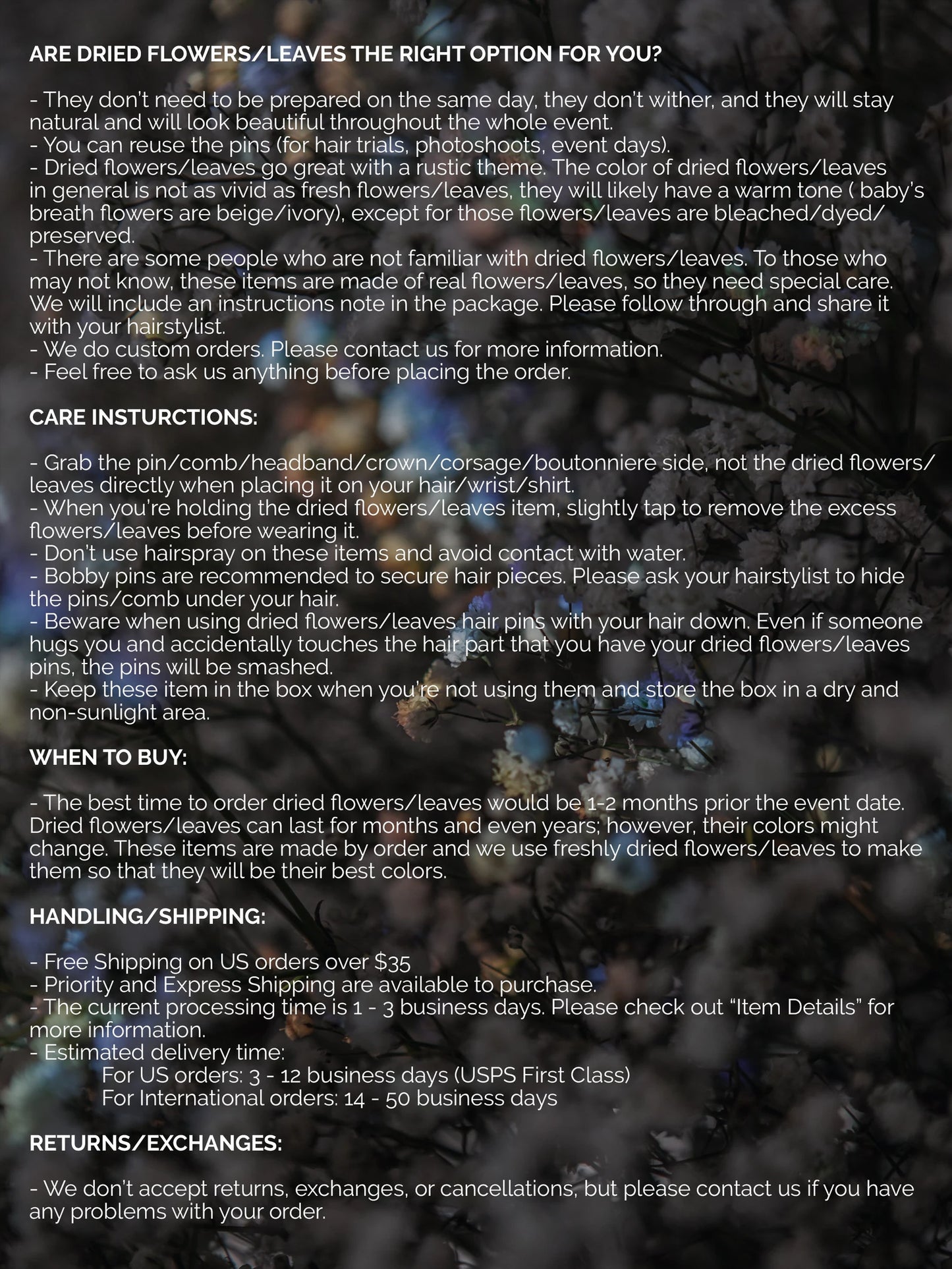 Dried Beige Blush Pink Strawflower Bridal Hair Comb