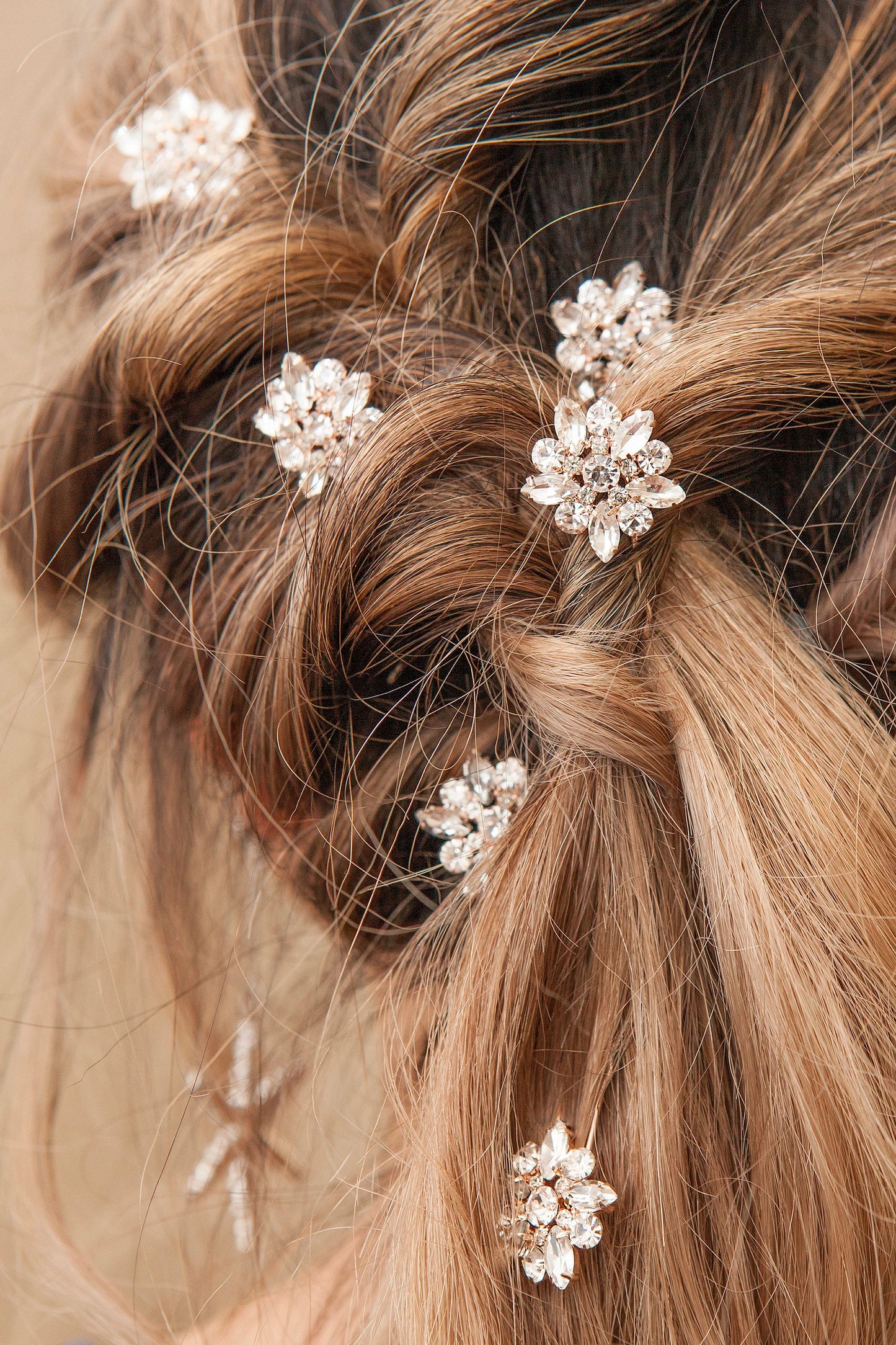 Crystal Hair Pins