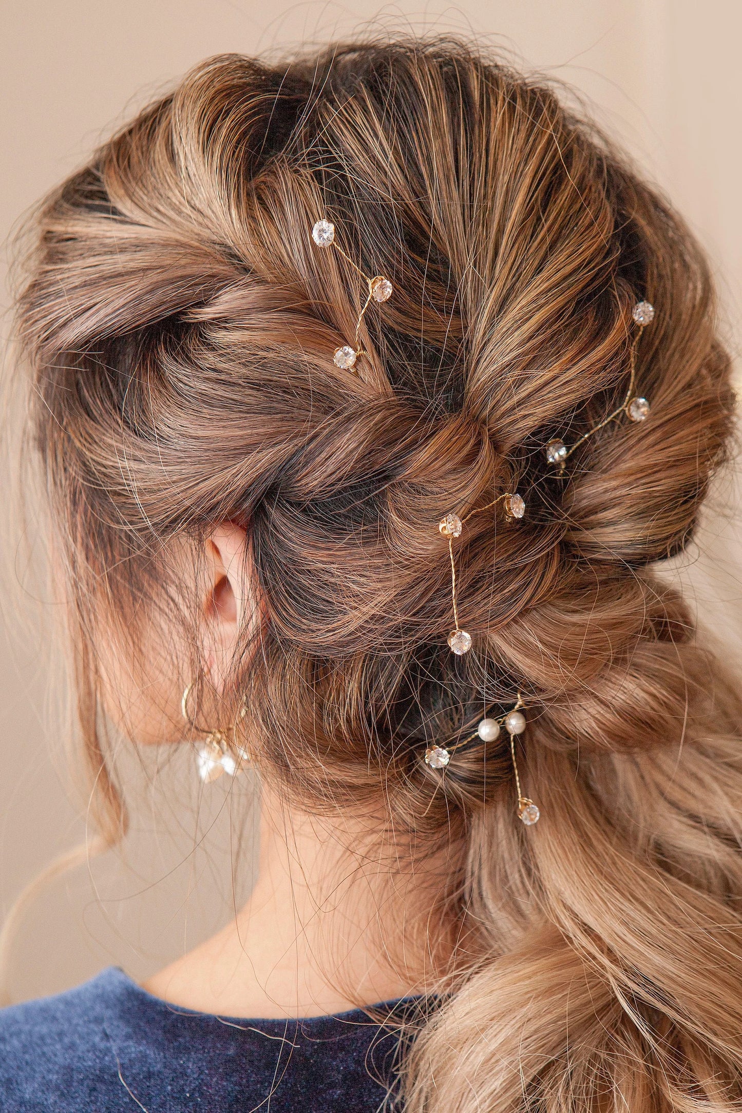 Crystal Hair Pins