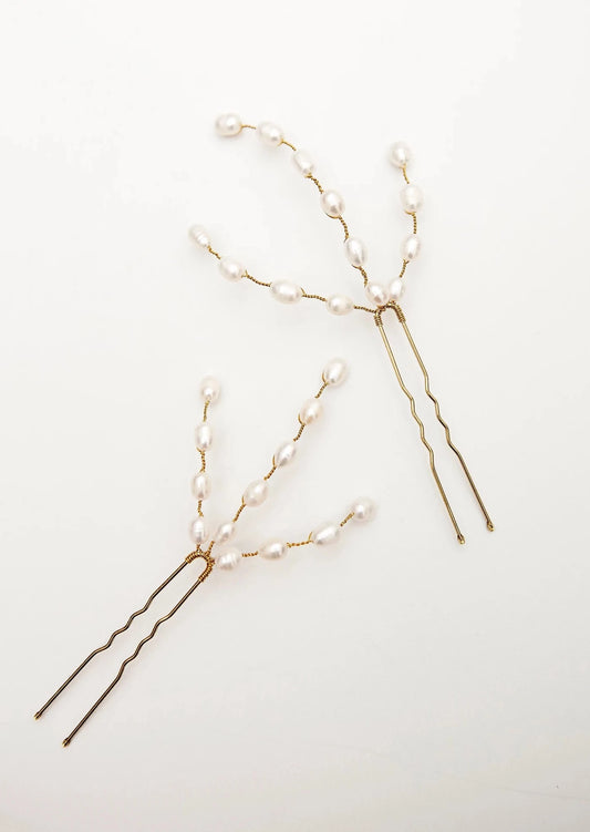 Freshwater Pearl Branches Hair Pin