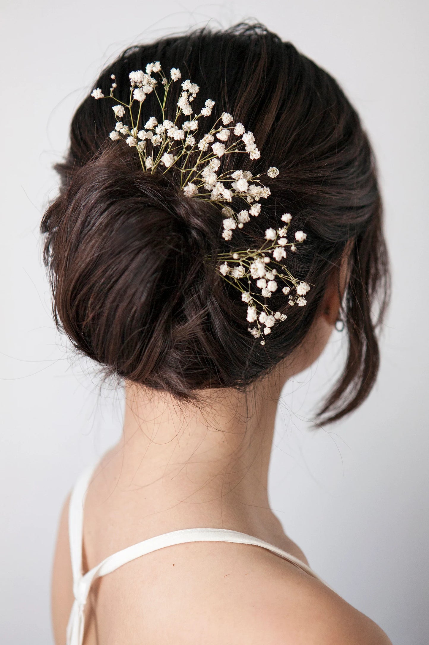 Big Spread-out Dried Baby's Breath Hair Pins