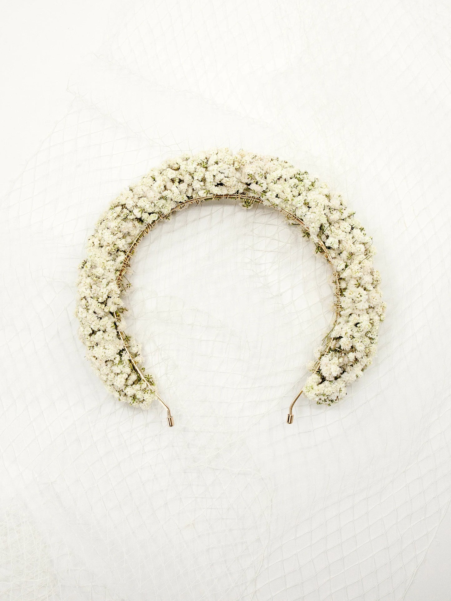 Dried Baby's Breath Headband