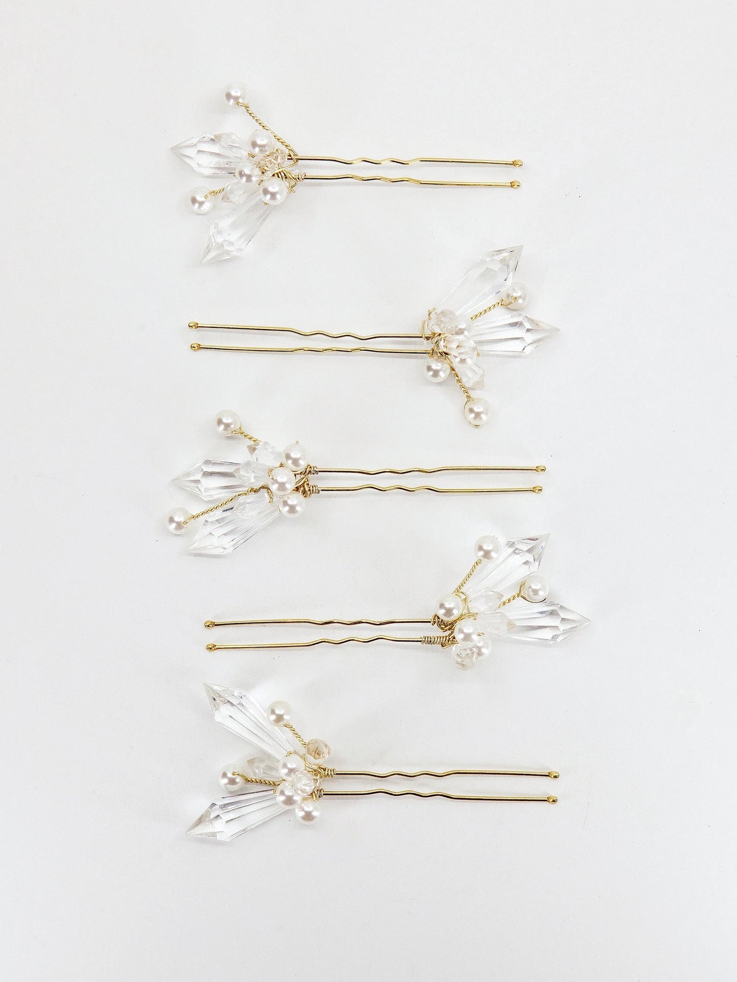 Crystal Hair Pins