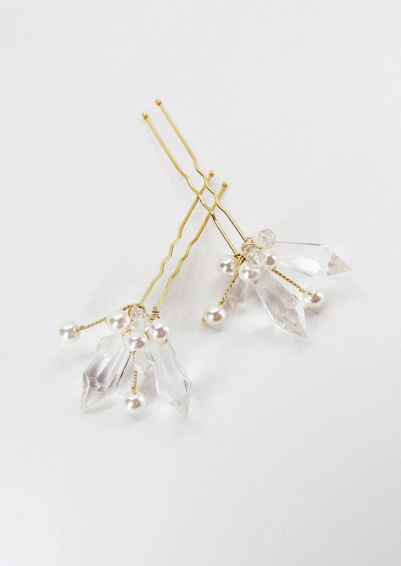 Crystal Hair Pins