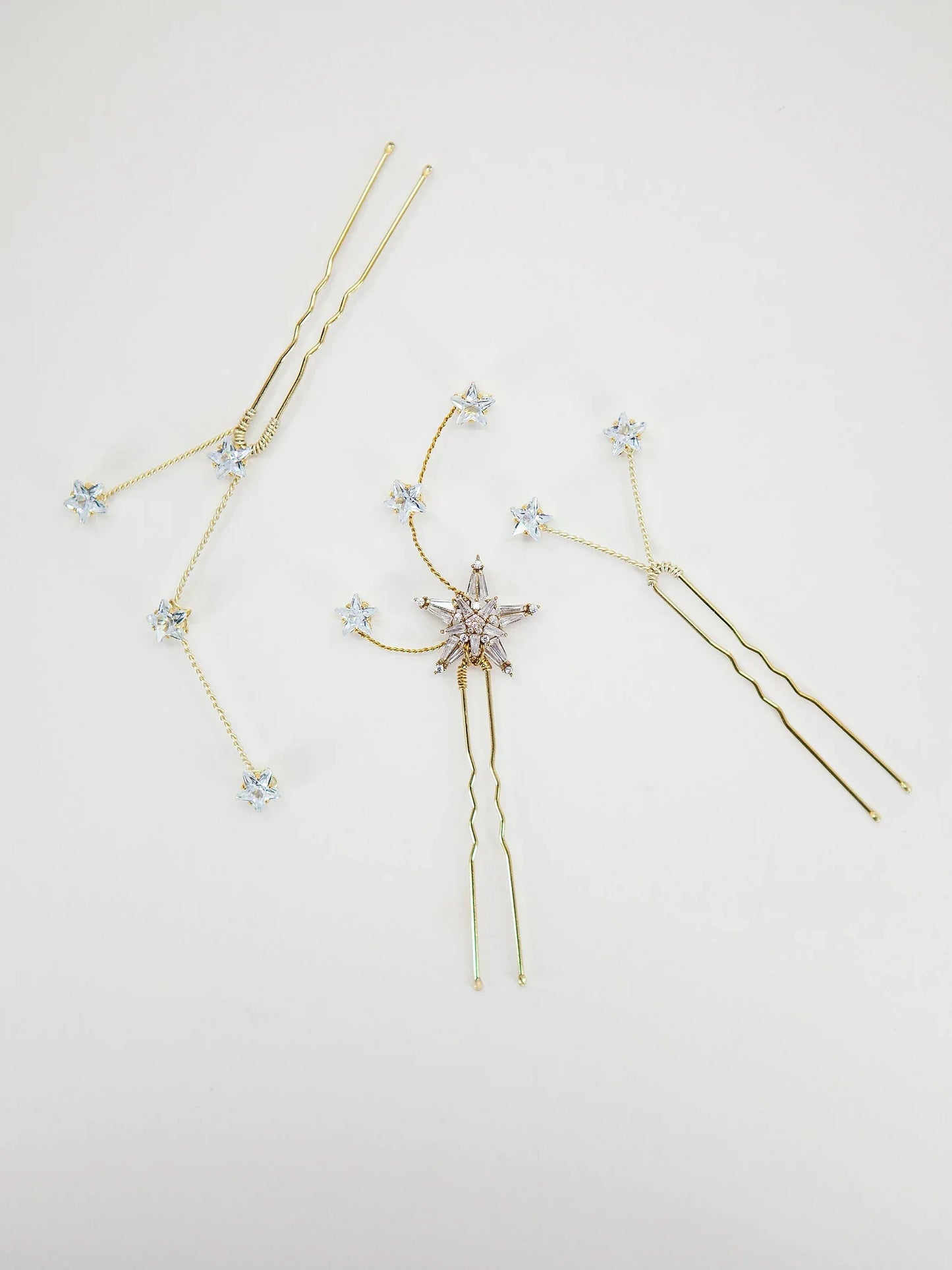 Crystal Small Stars Hair Pins