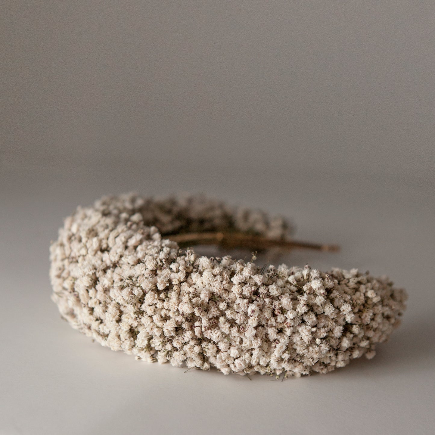 Dried Baby's Breath Headband